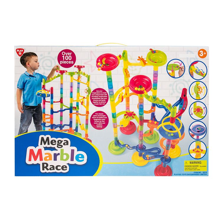 Play, Mega Marble Race, kulodrom, 100 elementów