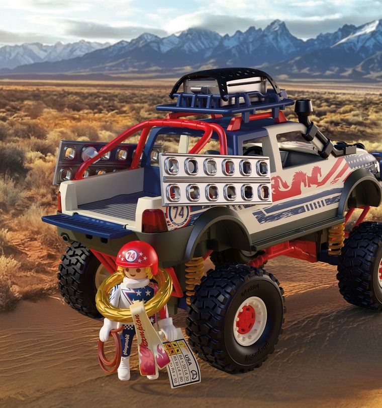 Playmobil, Cars, Terenowa ciężarówka, 72061