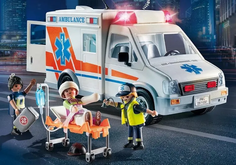Playmobil, City Action, Ambulans, 71232