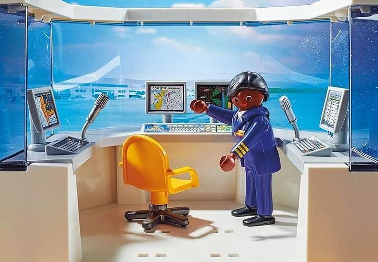 Playmobil, City Action, Lotnisko z samolotem, 71153