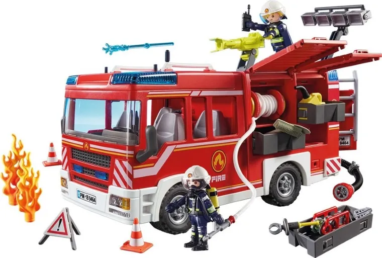 Playmobil, City Action, Pojazd ratowniczy straży pożarnej, 9464