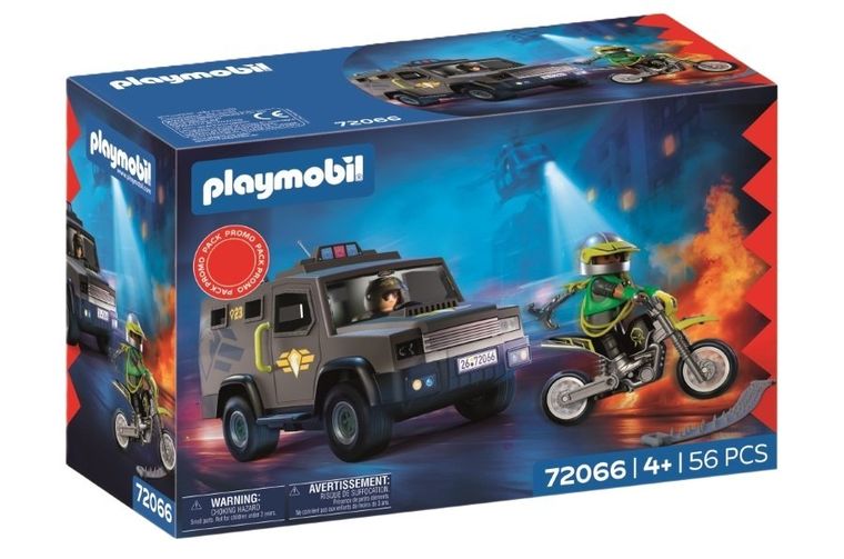 Playmobil, City Action, Pojazd taktyczny SWAT, 72066