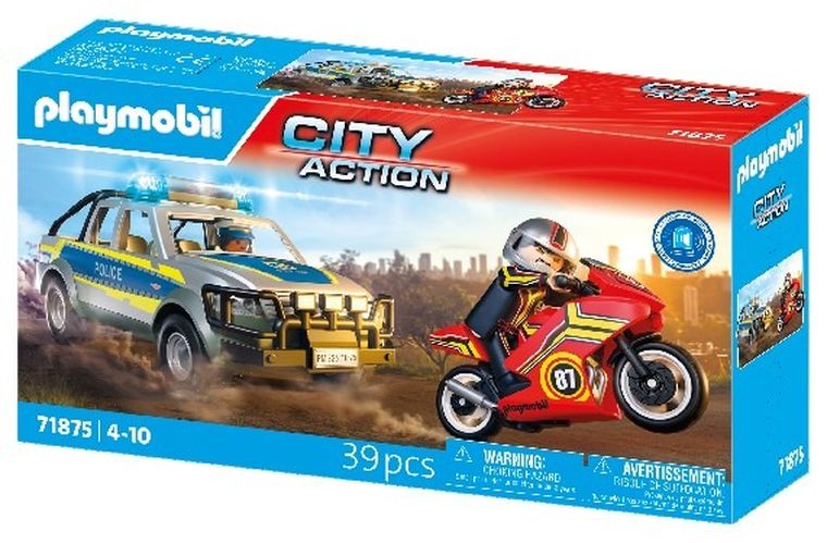 Playmobil, City Action, Pościg Policyjnym Pick-Upem, 71875