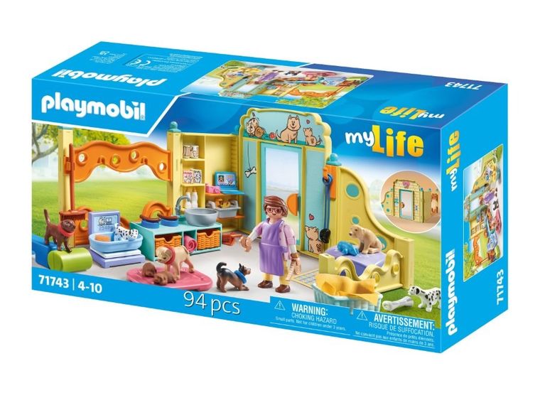 Playmobil, My Life, Dom dla szczeniaków, 71743