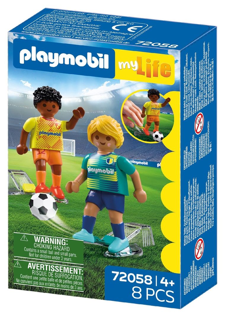 Playmobil, My Life, Piłkarze, 72058