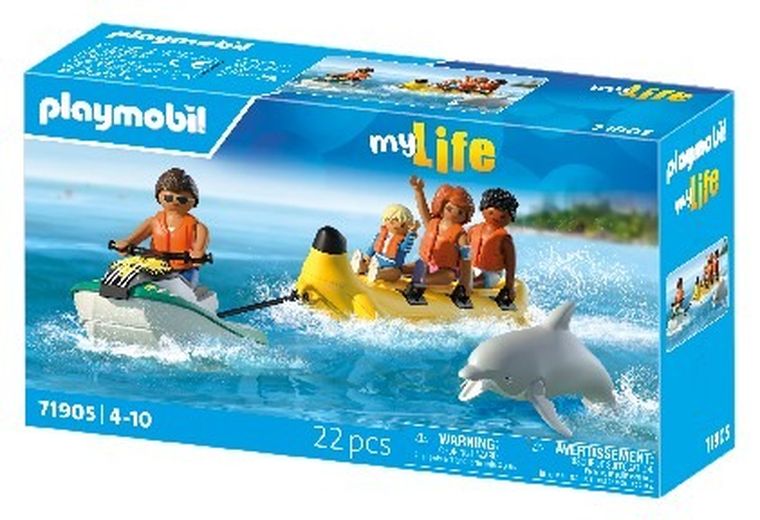 Playmobil, My Life, Przejażdżka na bananie, 71905