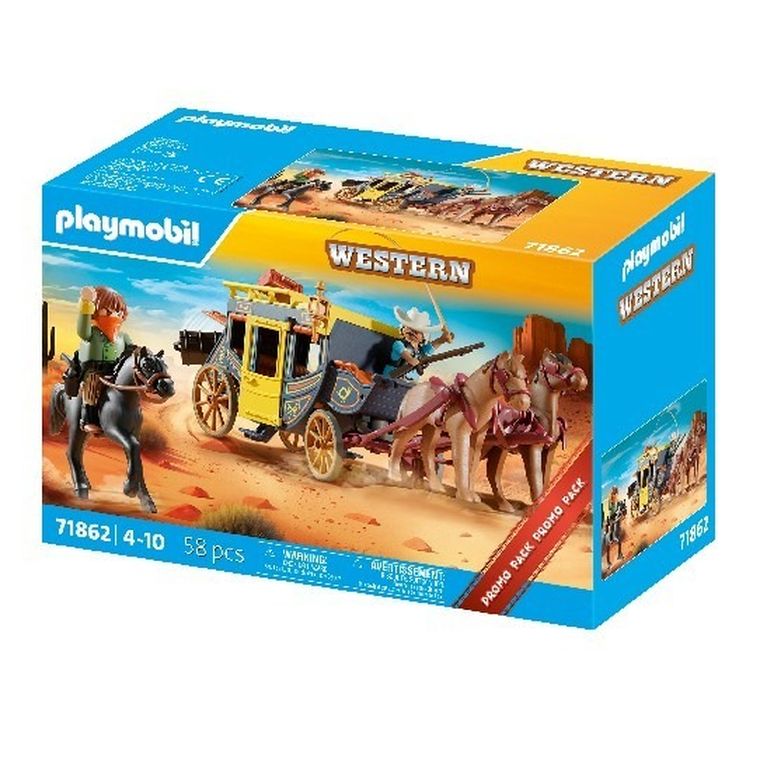 Playmobil, Western, Napad na Dyliżans na Dzikim Zachodzie, 71862