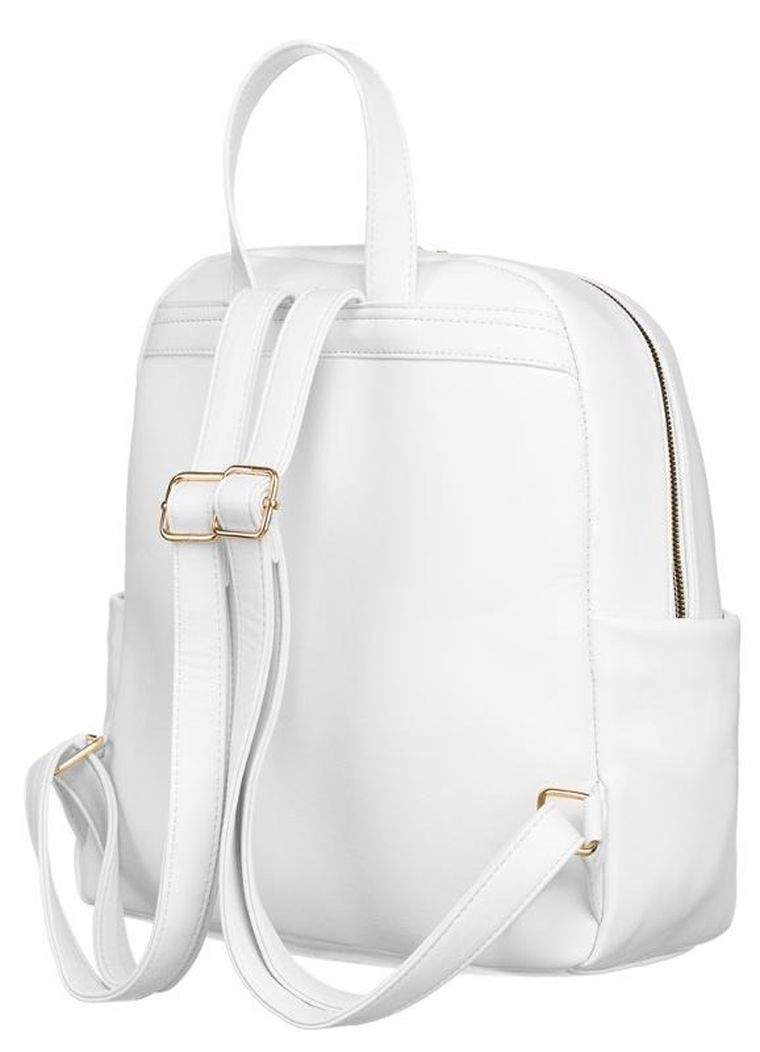 Plecak, biały, skóra ekologiczna, Rovicky