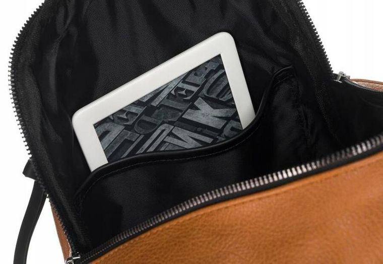 Plecak, brązowy, skóra ekologiczna, Rovicky