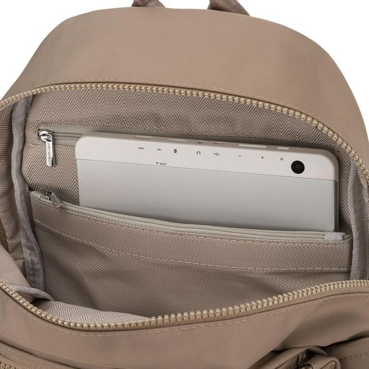 Plecak miejski, beżowy, Peterson