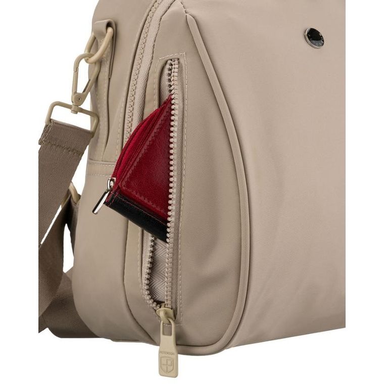 Plecak miejski, beżowy, Peterson