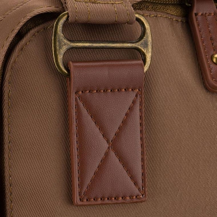 Plecak miejski, brązowy, Peterson