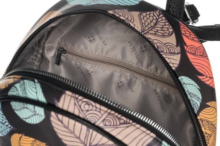 Plecak, mix, skóra ekologiczna, Peterson