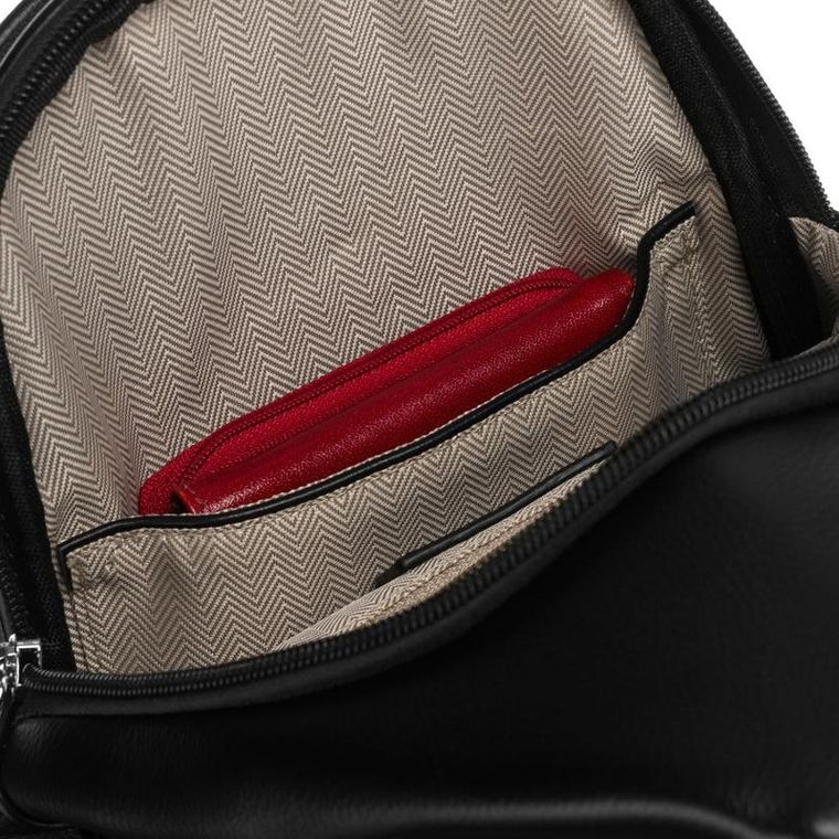 Plecak na jedno ramię, saszetka, czarny, Peterson