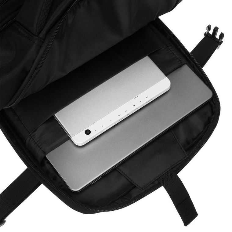 Plecak na laptopa, czarny, Peterson