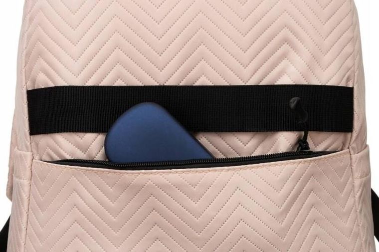 Plecak na laptopa, różowy, Peterson