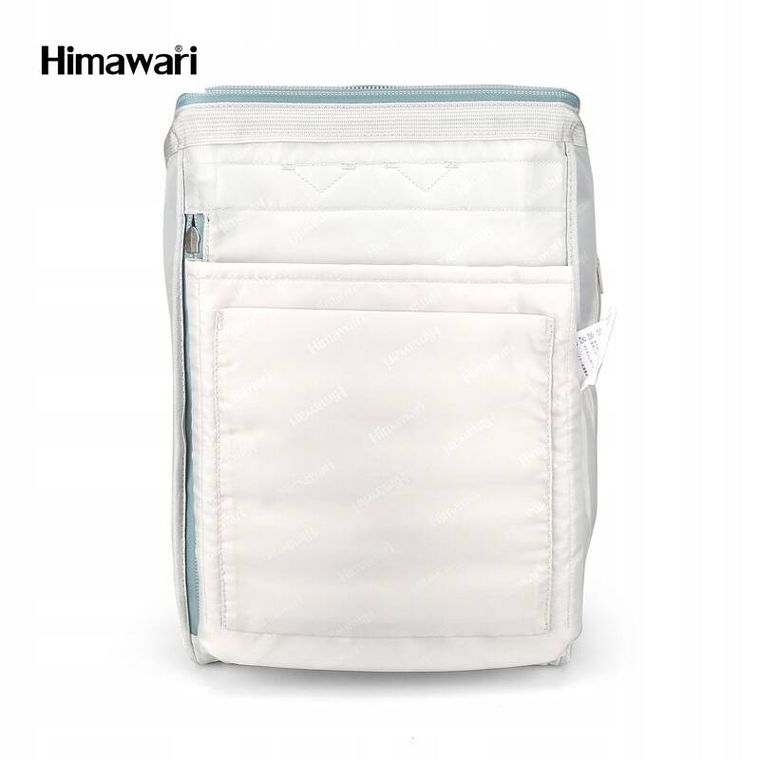 Plecak na laptopa, zielony, port USB, Himawari