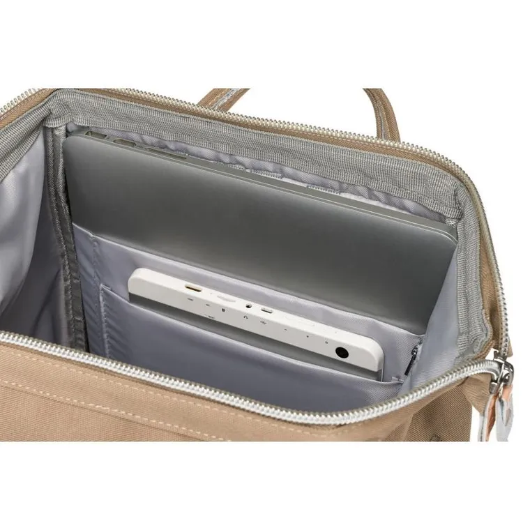 Plecak podróżny, bagaż podręczny do samolotu, beżowy, Peterson