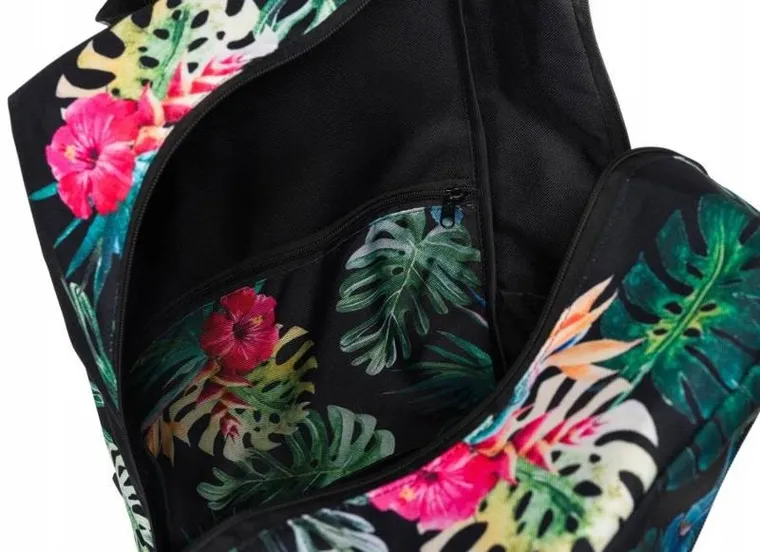 Plecak podróżny, bagaż podręczny do samolotu, monstera, Peterson