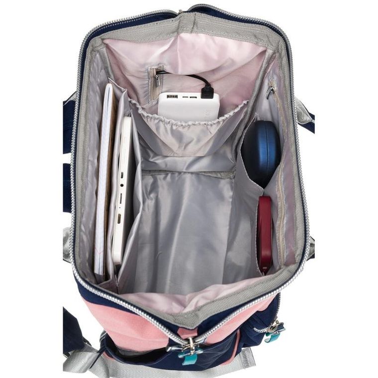 Plecak, różowy, Peterson