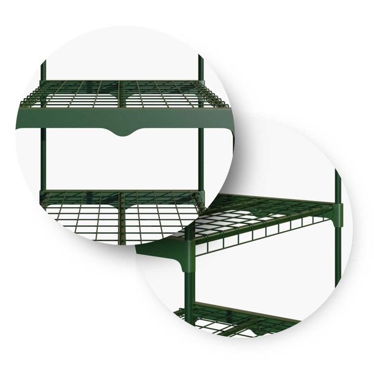 Plonos, mini szklarnia, balkonowa, 3 półki, 125-69-49 cm