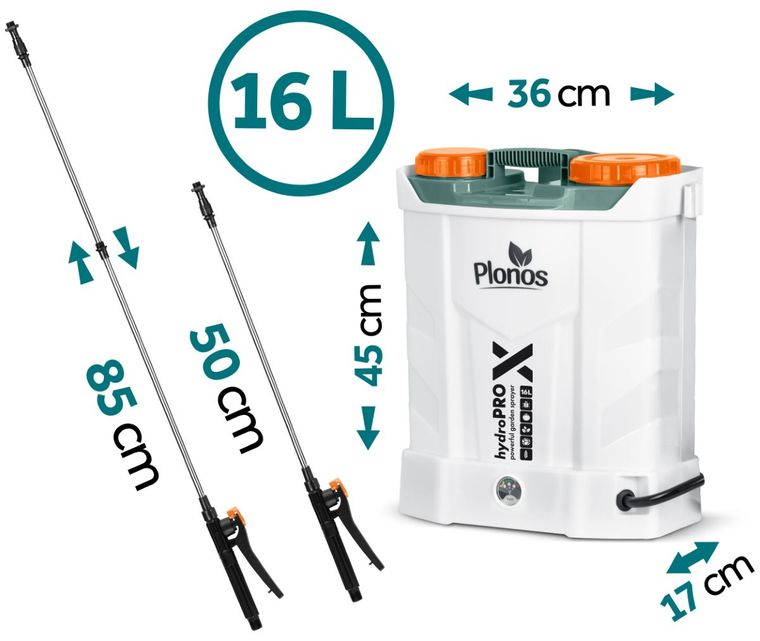 Plonos, opryskiwacz akumulatorowy, PL-602