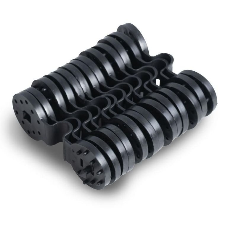 Plonos, siatka cieniująca, 1,5-25m 110g/m2 + 50 zacisków, szara