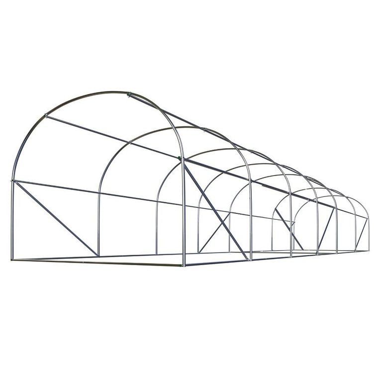 Plonos, tunel ogrodowy, 3-6m, 18m2, zielony