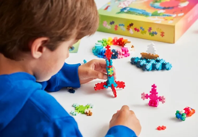 Plus-Plus, Naucz się budować, Colorverse, klocki, 1000 elementów