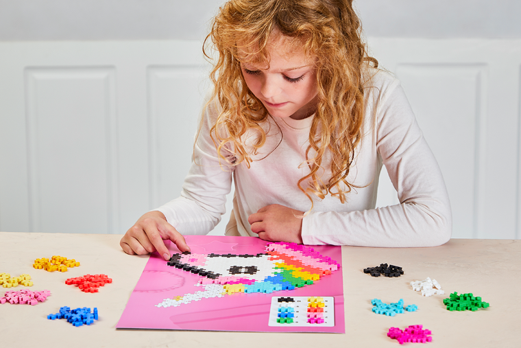 Plus-plus, Puzzle by number, jednorożec, 250 elementów