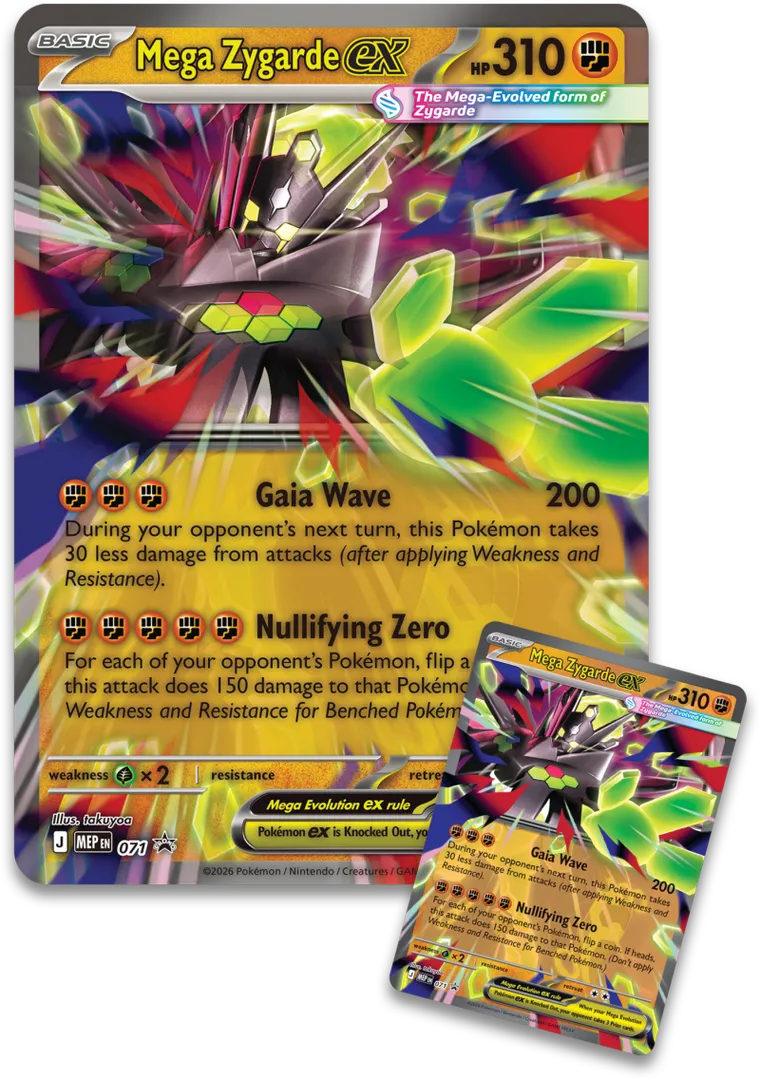 Pokemon TCG: Mega Zygarde ex, Premium Collection, gra karciana