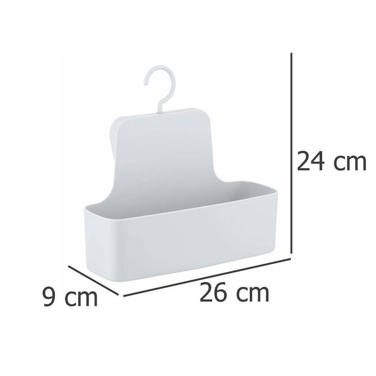 Półka łazienkowa, Barcelona, biała