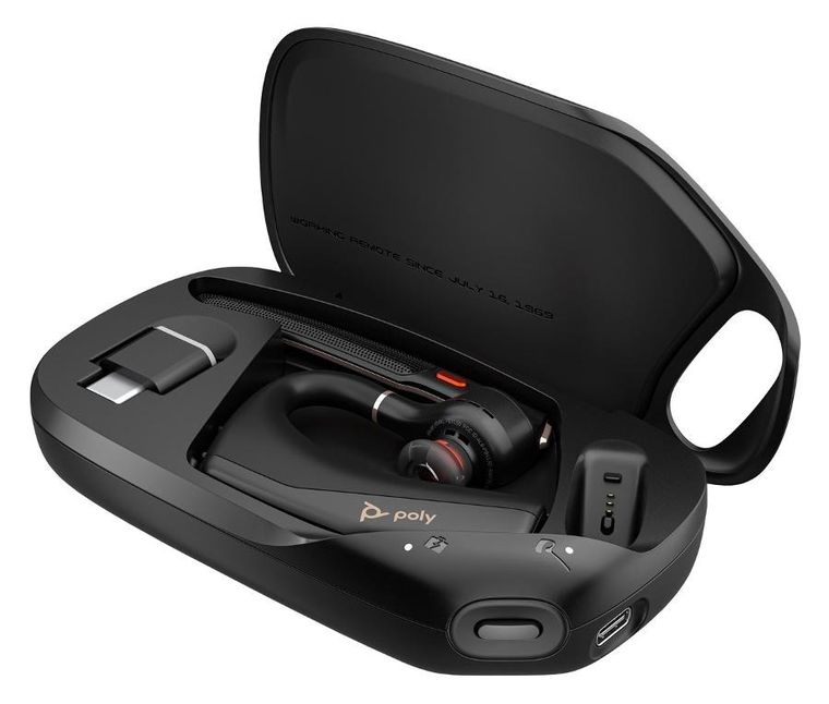 Poly, słuchawki, Voyager Legend 50-M Headset UC EMEA - INTL English Localization Euro plug Retail Packaging