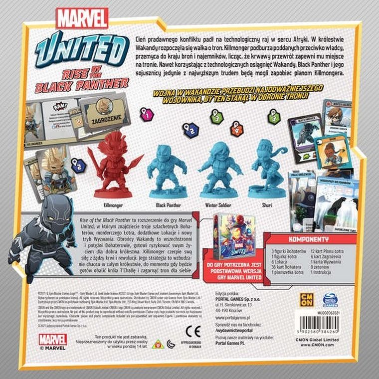 Portal Games, Marvel United: Rise of the Black Panther, dodatek do gry