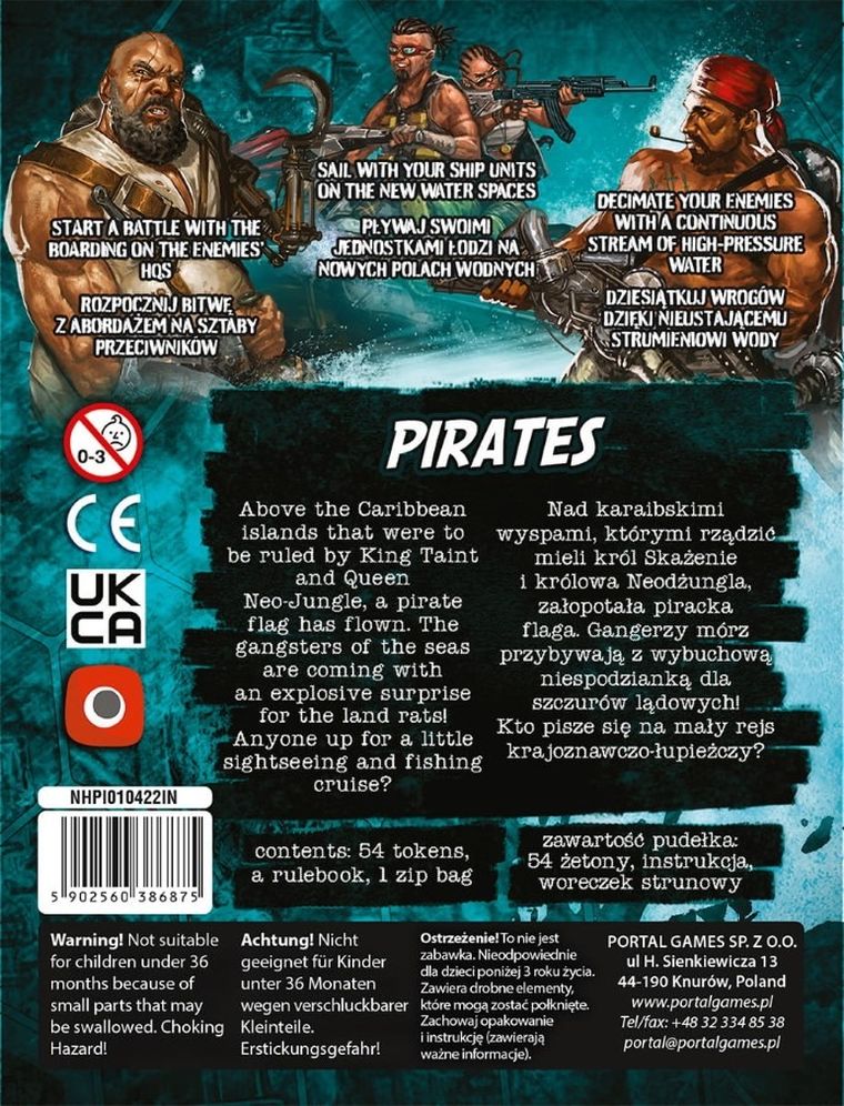 Portal Games, Neuroshima HEX 3.0: Pirates PL/ENG, dodatek do gry