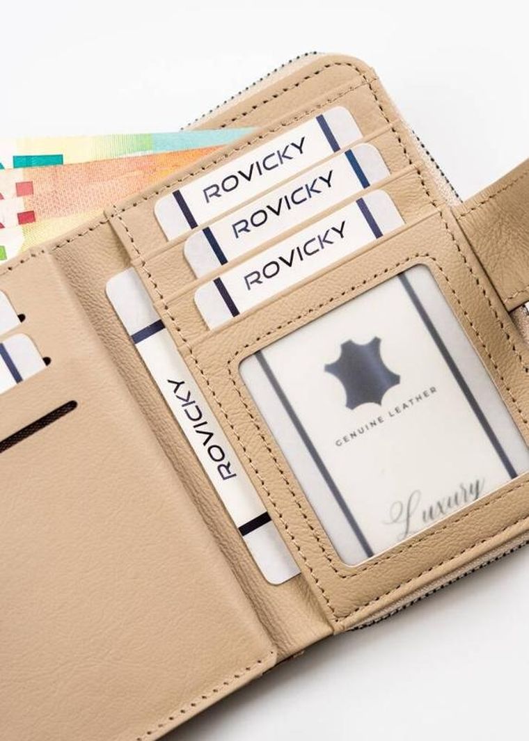 Portfel, brązowy, skóra ekologiczna, Cavaldi