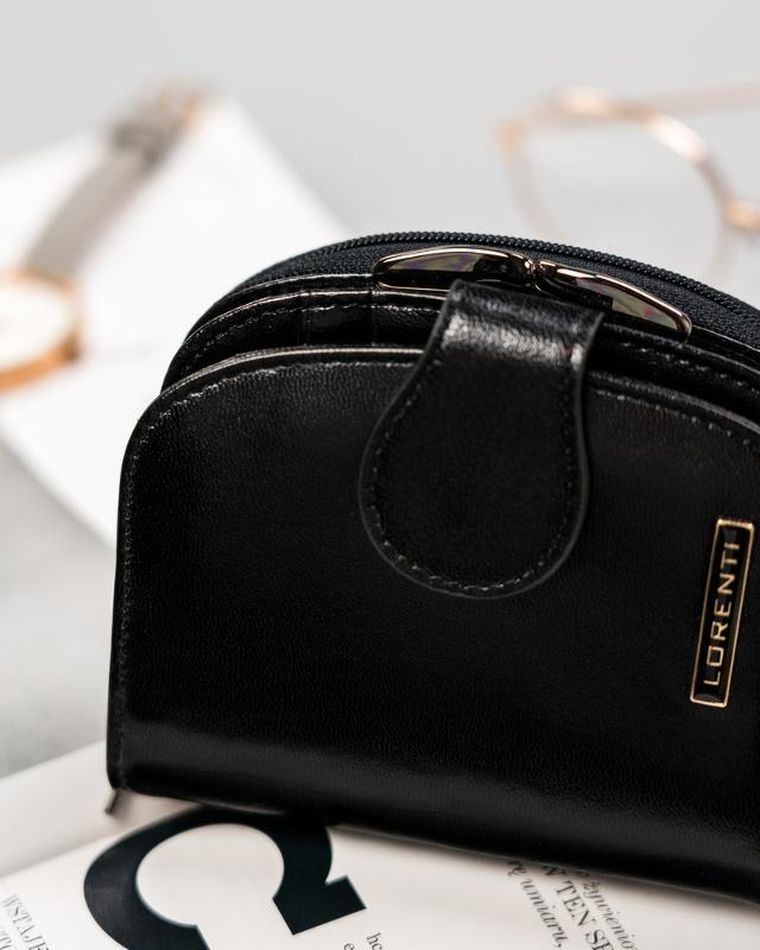 Portfel, czarny, Lorenti