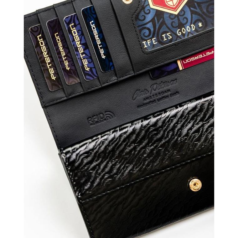 Portfel, czarny, Peterson