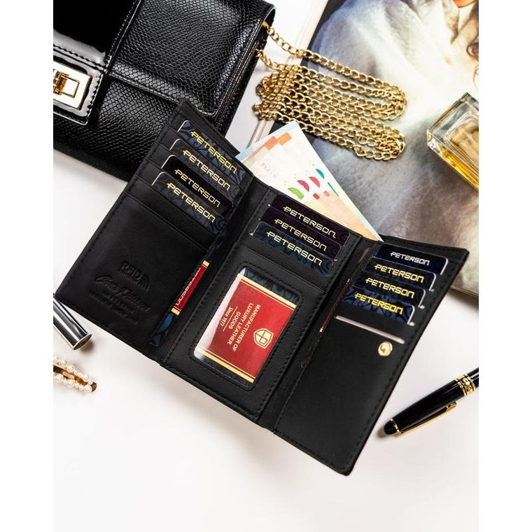 Portfel, czarny, Peterson