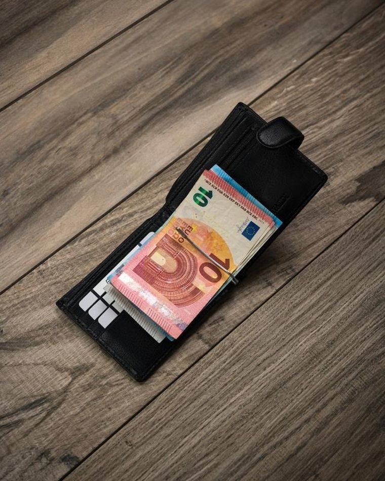 Portfel męski z podwójną sekcją na banknoty, Cavaldi