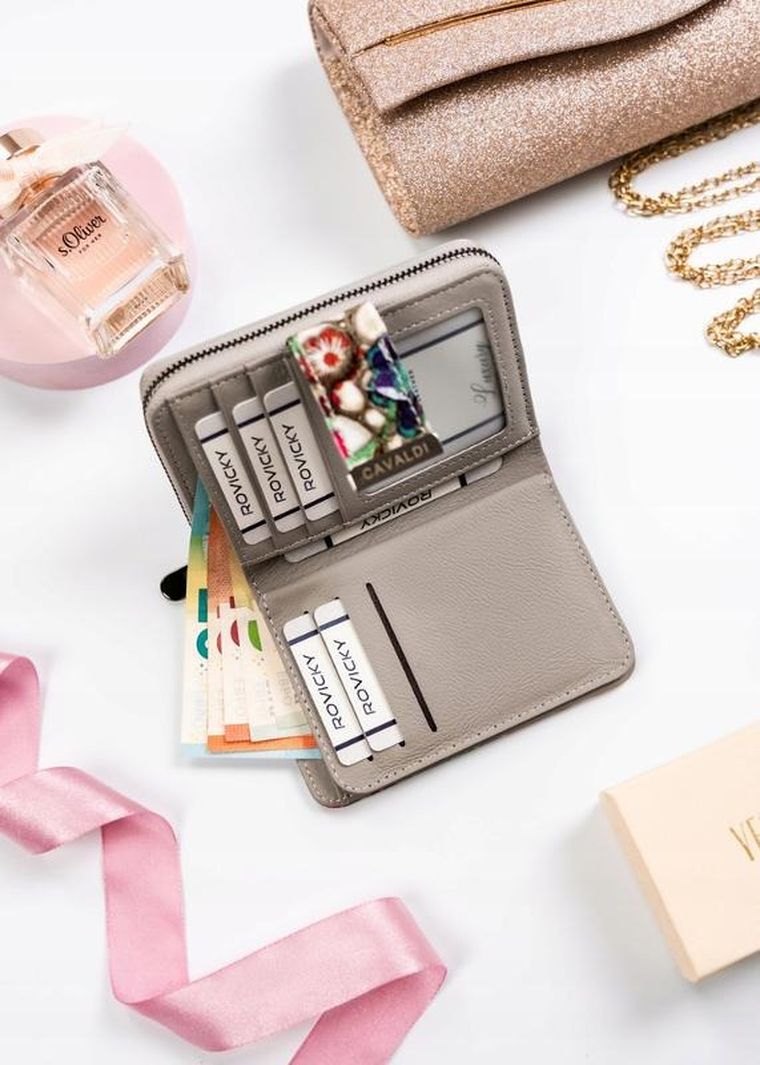 Portfel, mix, skóra ekologiczna, Cavaldi