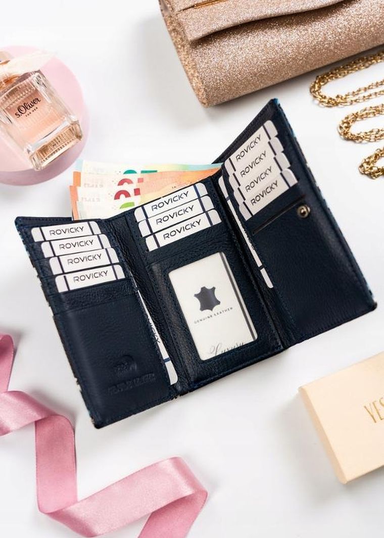 Portfel, mix, skóra ekologiczna, Cavaldi