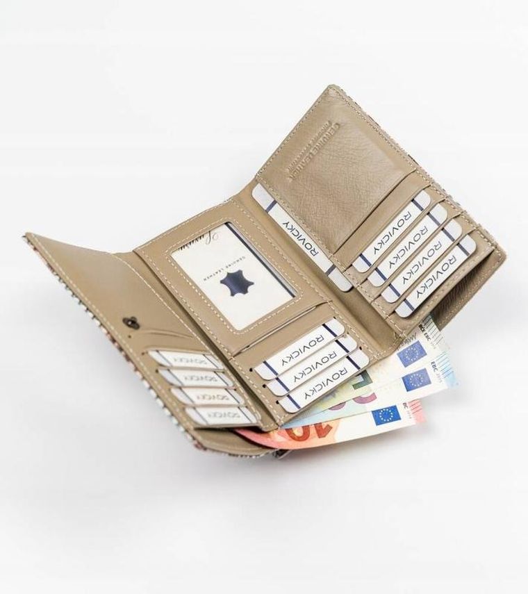 Portfel, mix, skóra ekologiczna, Cavaldi