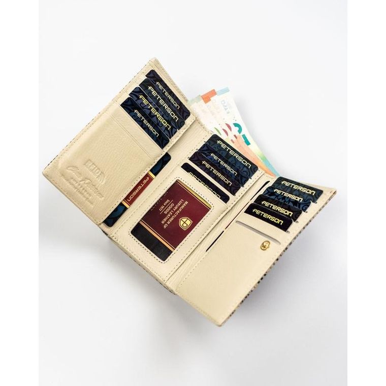 Portfel, mix, skórzany, Petereson