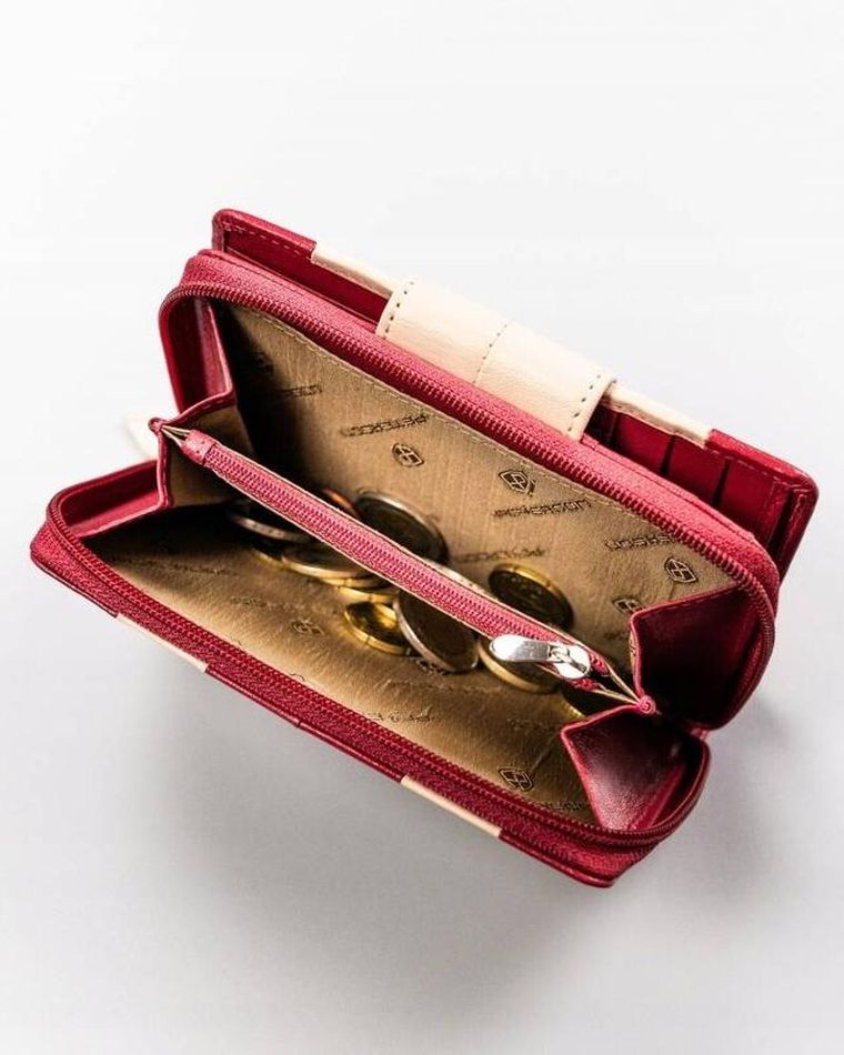 Portfel, mix, skórzany, Peterson