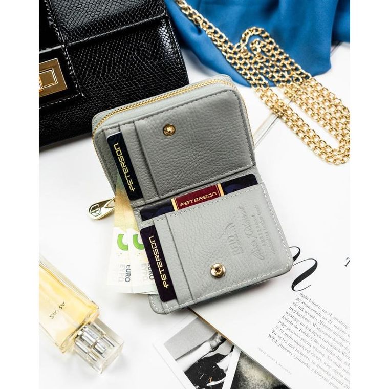 Portfel, mix, skórzany, Peterson