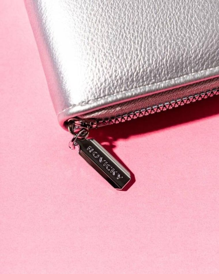 Portfel, srebrny, Rovicky