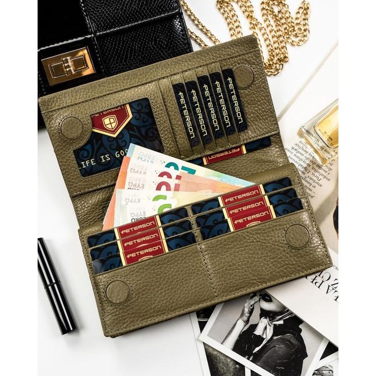 Portfel, złoty, Peterson
