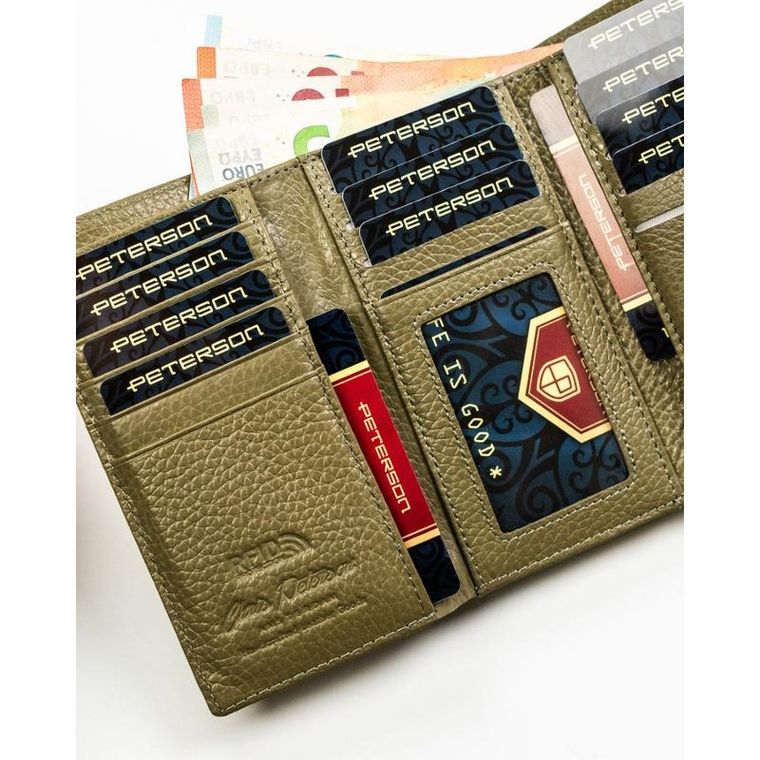 Portfel, złoty, Peterson