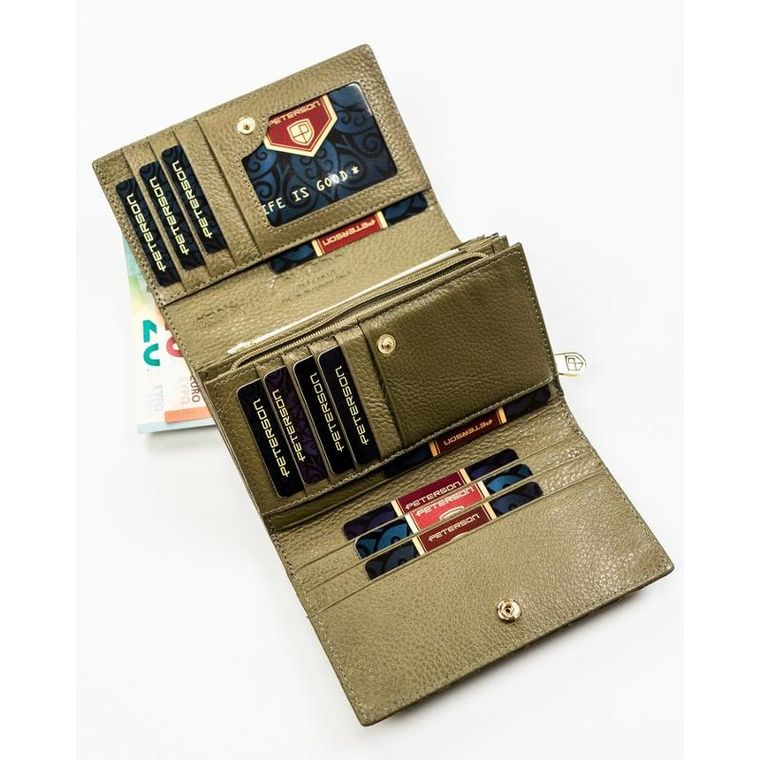 Portfel, złoty, Peterson